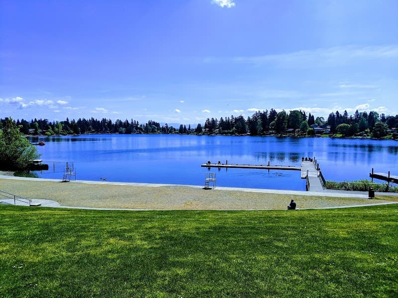 Angle Lake Park Spray Park in SeaTac, Washington