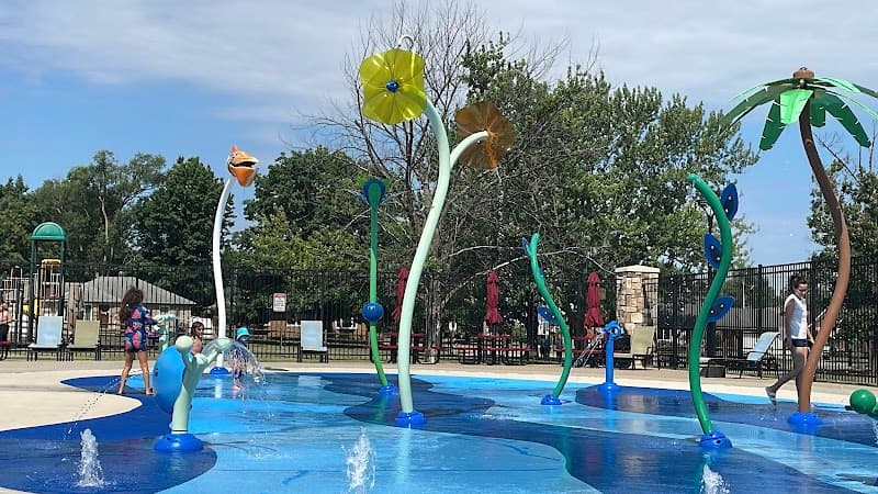 Anthony Zielinski Park Splash Pad in Parma, Ohio