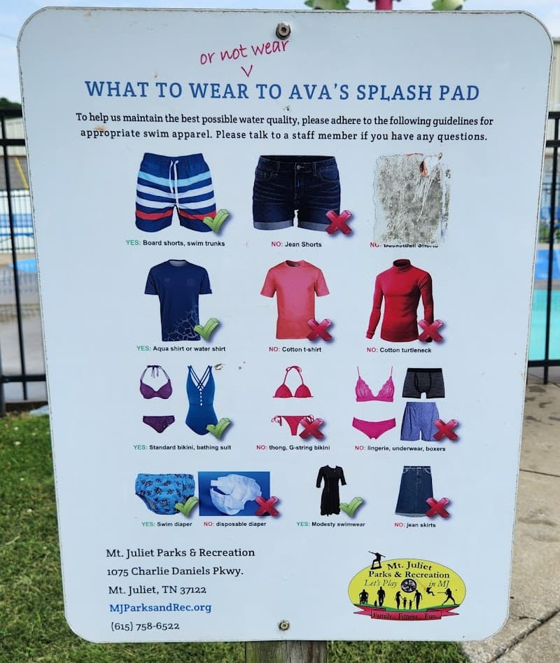 Ava's Splash Pad in Mount Juliet, Tennessee