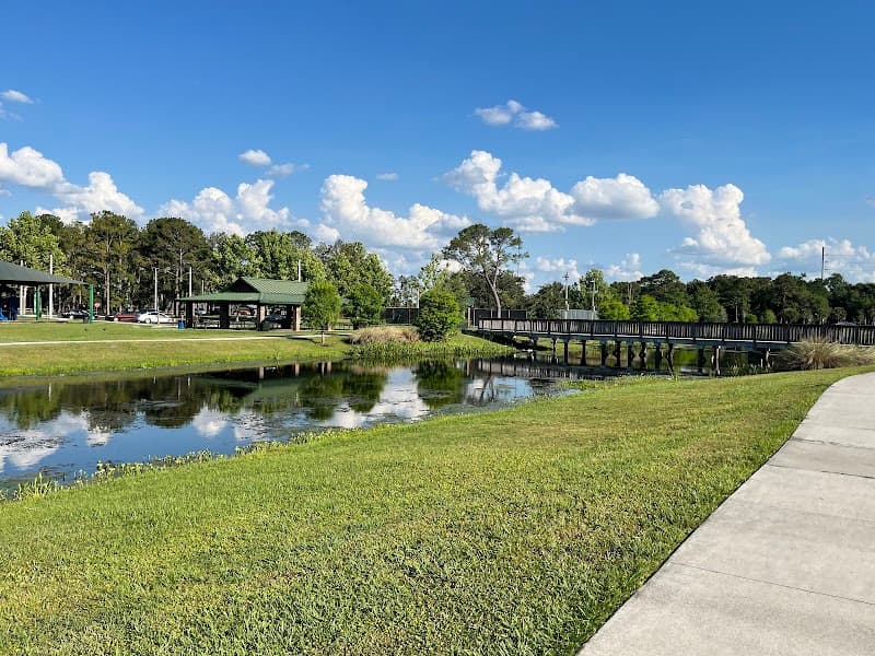 Barnett Park Splash Pad in Orlando, Florida
