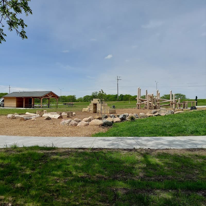 Barrett Boesen Natural Playscape splash pad