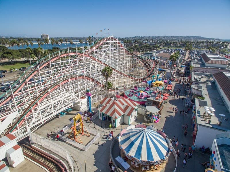 Belmont Park in San Diego, California