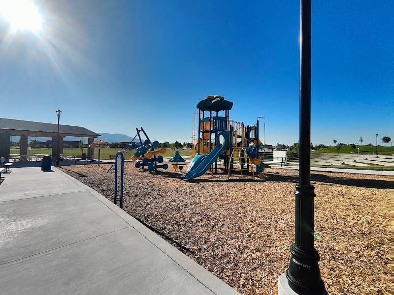 Blacksmith Fork Park Splash Pad in Hyrum, Utah