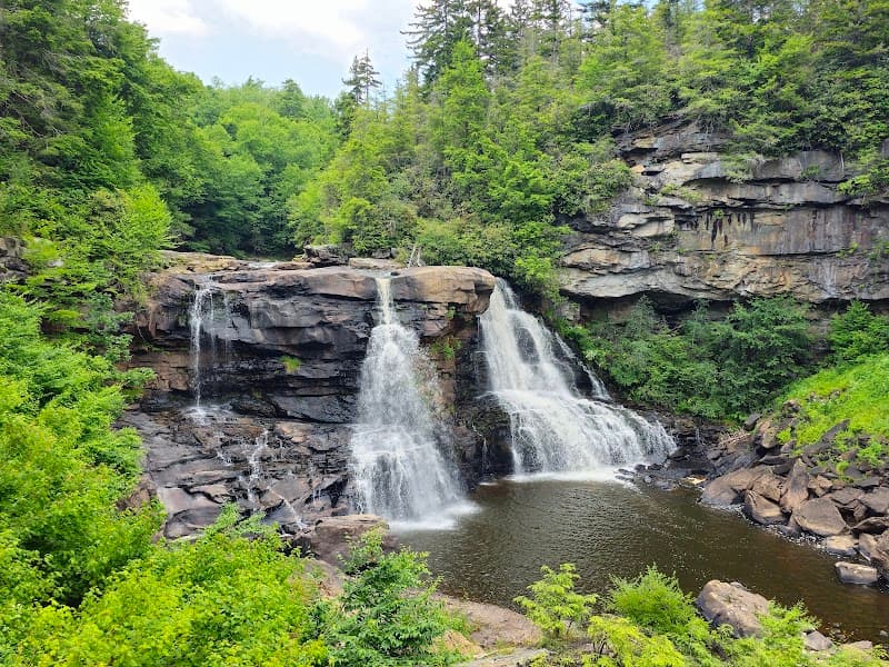 Blackwater Falls State Park Splash Pad in Davis, West Virginia