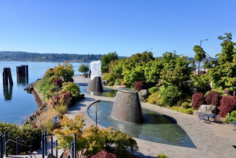 Bremerton Harborside Fountain Park in Bremerton, Washington