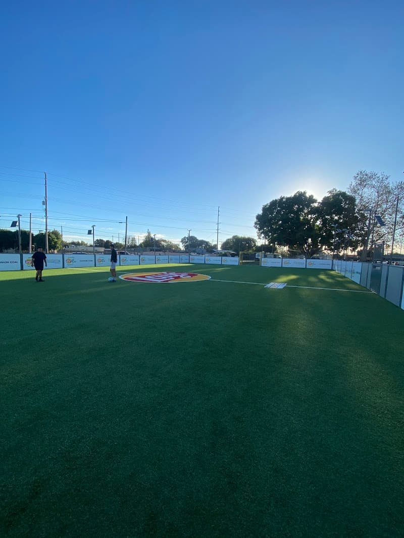 Caesar Chavez Park Splash Pad in Santa Ana, California