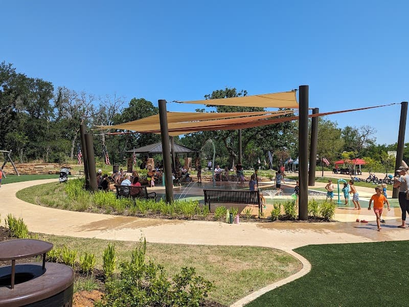 Canyon Falls Splash Pad in Argyle, Texas