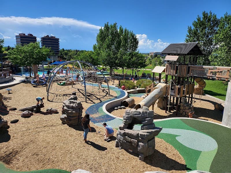 Centennial Center Park SplashPad in Centennial, Colorado