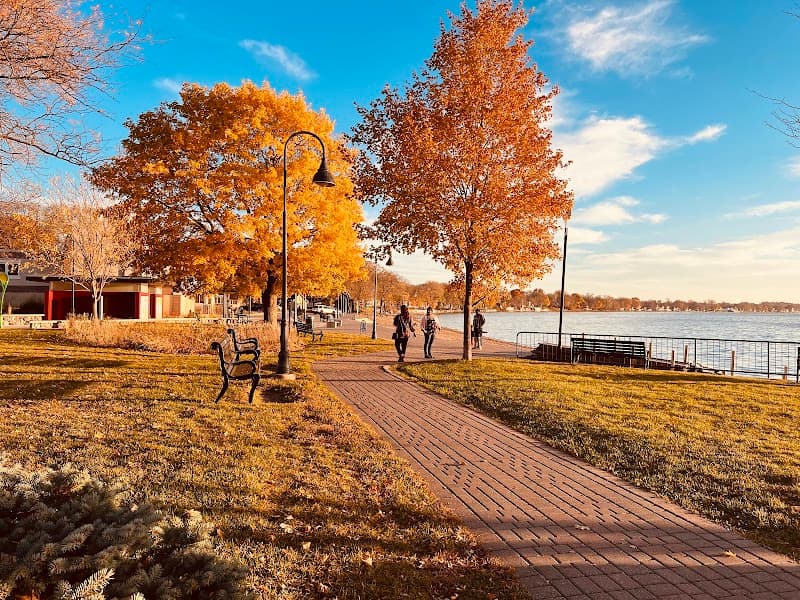 Clear Lake City Beach Splash Pad in Clear Lake, Iowa