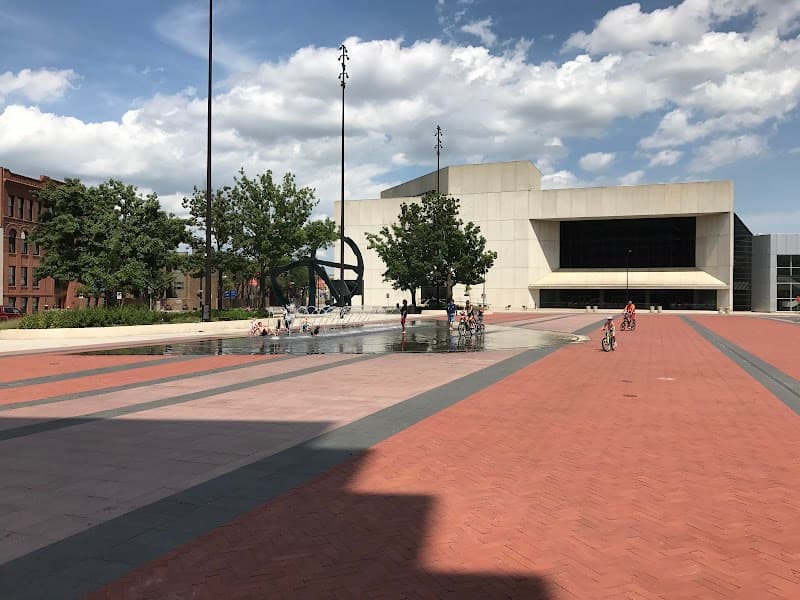Cowles Commons Lauridsen Fountain splash pad