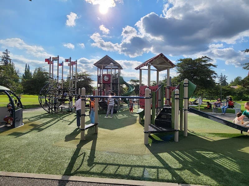 Crossroads Park Spray Park in Bellevue, Washington