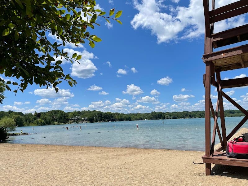 Deer Lake Beach splash pad