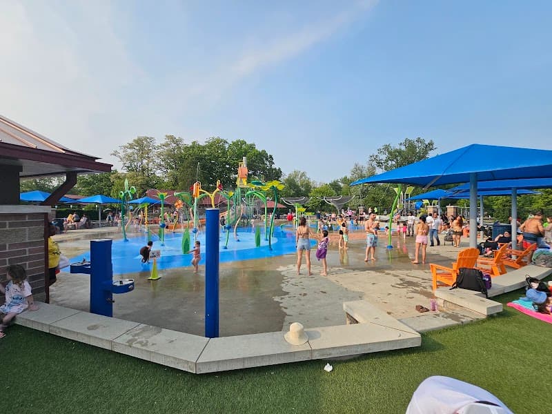 Dodge Park Splash Pad in Sterling Heights, Michigan