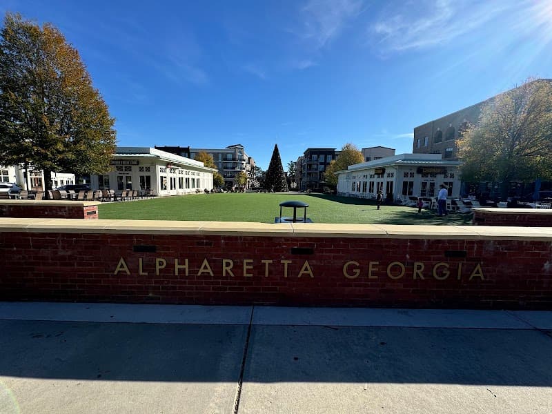 Downtown Alpharetta Spray Ground splash pad