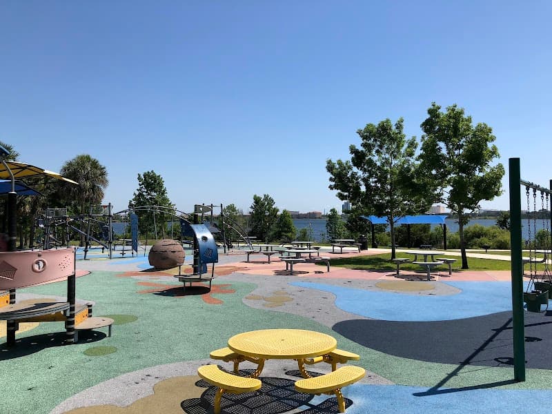 Dr. P. Phillips Community Park Splash Pad in Orlando, Florida