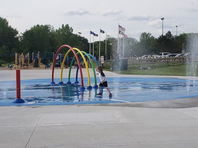 Dracut Town Beach splash pad