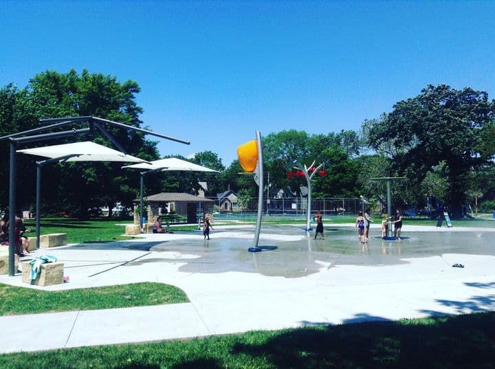 Drake Park Sprayground splash pad