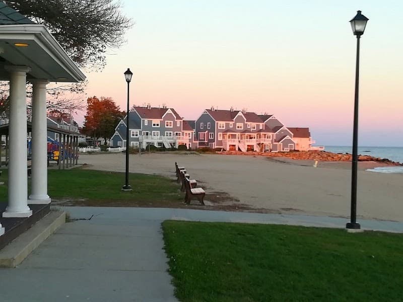 East Haven Town Beach Splash Pad in East Haven, Connecticut