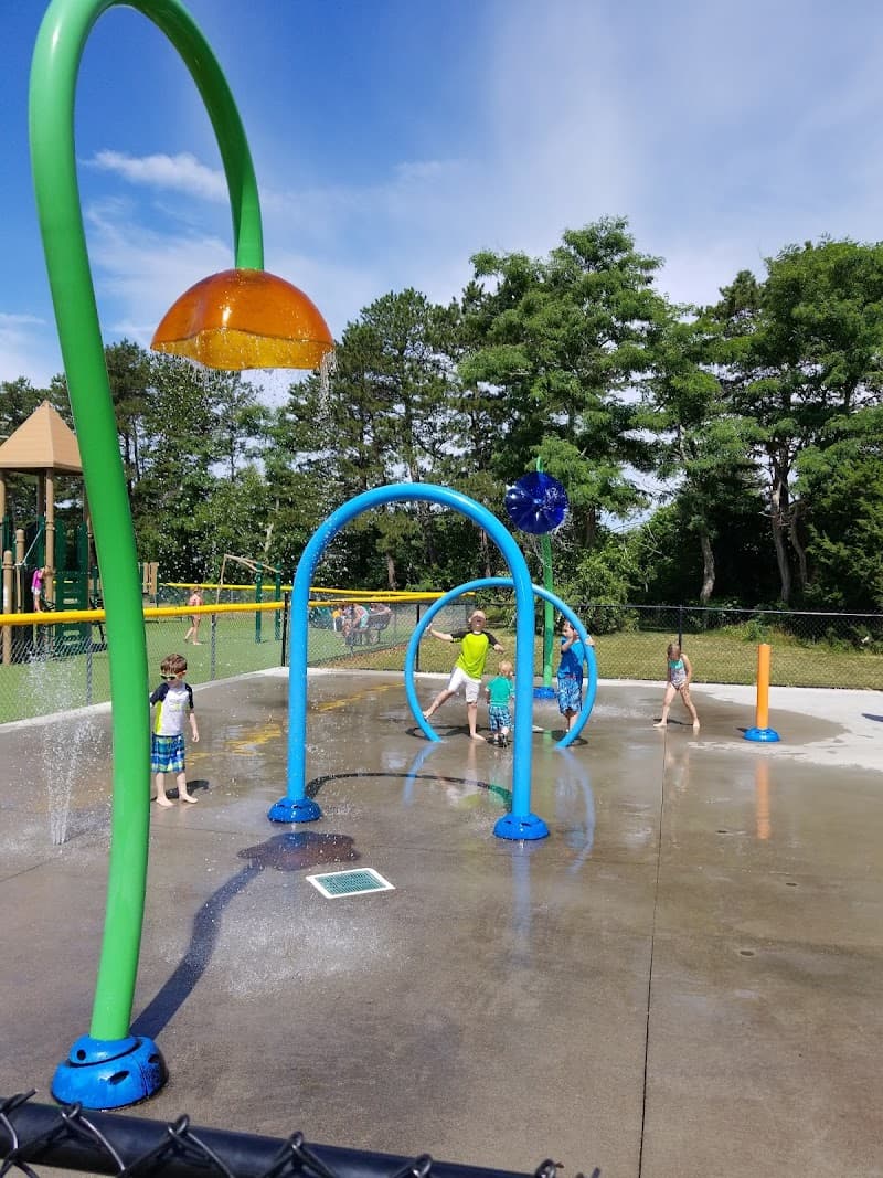 Edward C. "Tiger" Long Memorial Playground & Mashpee Splash Pad in Mashpee, Massachusetts