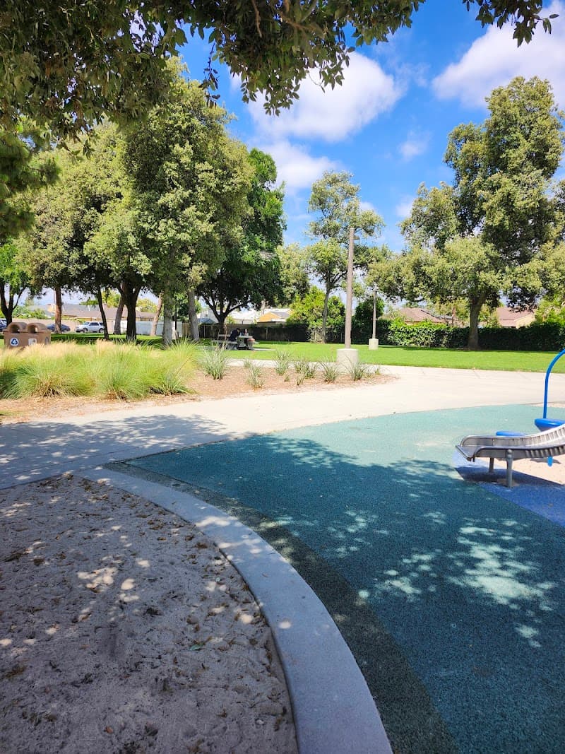 El Salvador Park Splash Pad in Santa Ana, California
