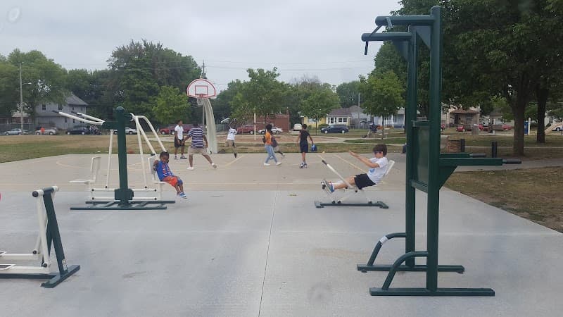 Evelyn K. Davis Park and Fountain splash pad