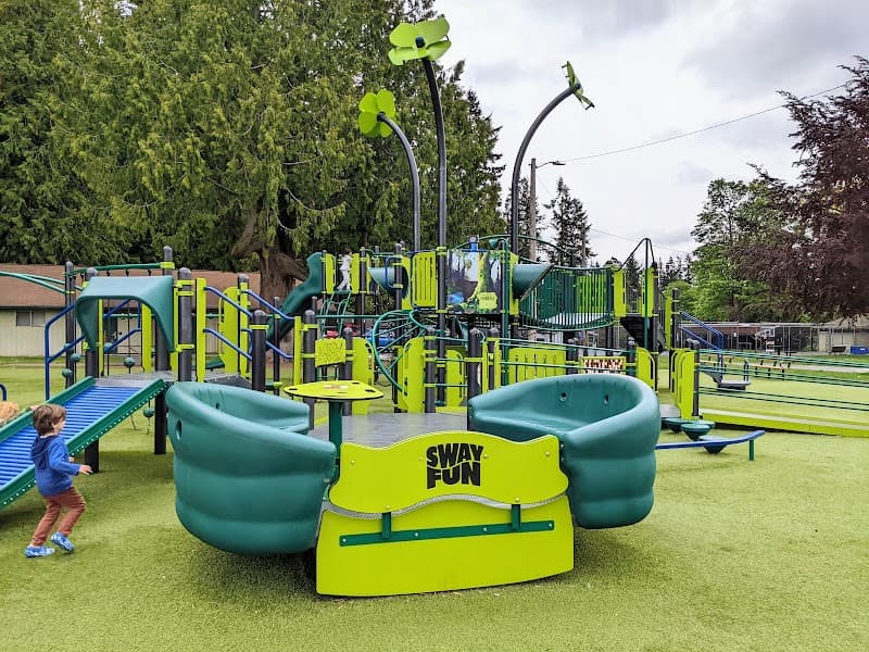 Everett Forest Park Water Playground in Everett, Washington
