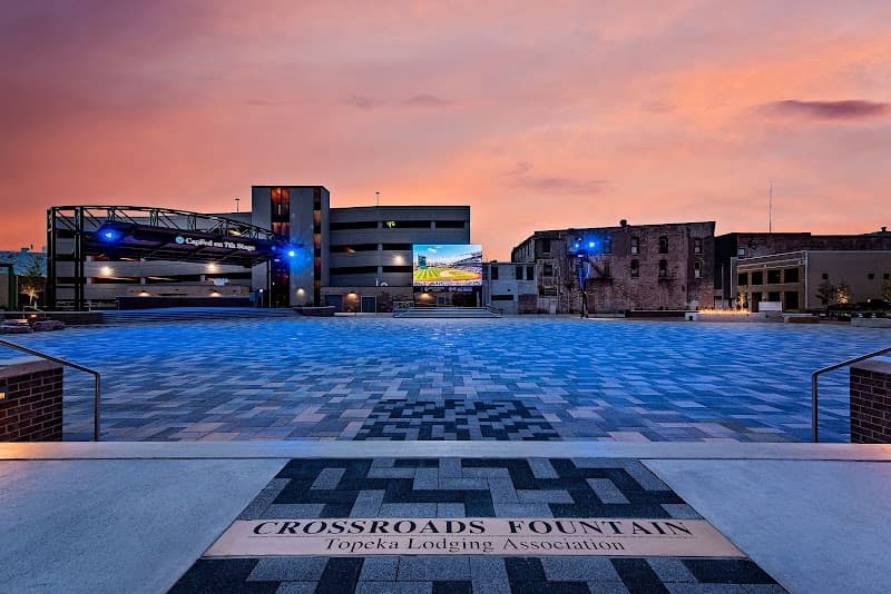 Evergy Plaza splash pad