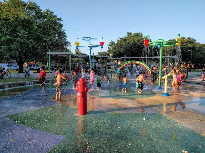 Ferguson Park Splash Pad in Dallas, Texas