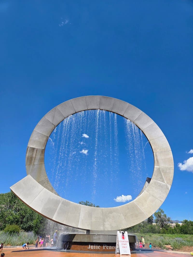 First & Main Town Center Fountain splash pad
