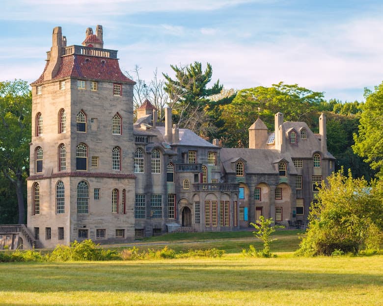 Fonthill Castle Splash Pad in Doylestown, Pennsylvania
