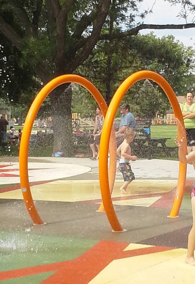 Goodrich Square Splash Pad in Milton, Wisconsin