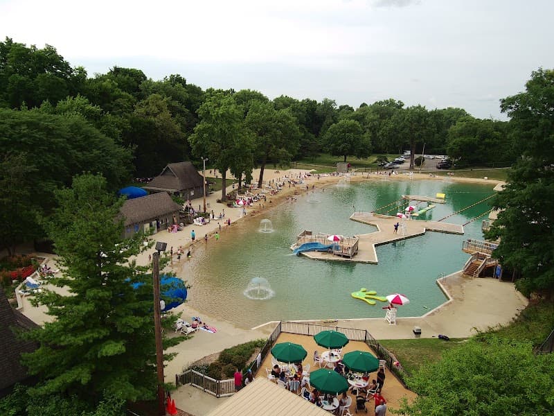 Hall Quarry Beach in Batavia, Illinois