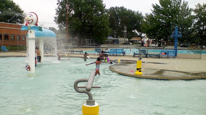 Halloran Park Splash Pad in Cleveland, Ohio