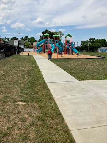 Henning Park Splash Pad in Ambridge, Pennsylvania