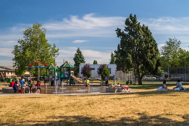 Highland Park Spraypark splash pad