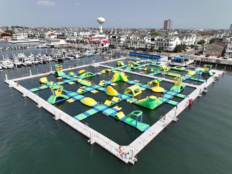Island Aqua Park in Margate City, New Jersey