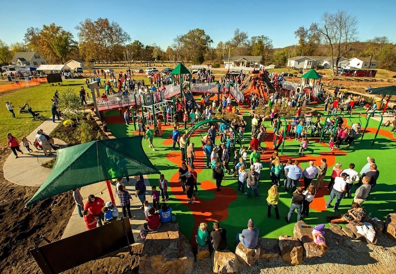 Kade's Playground splash pad