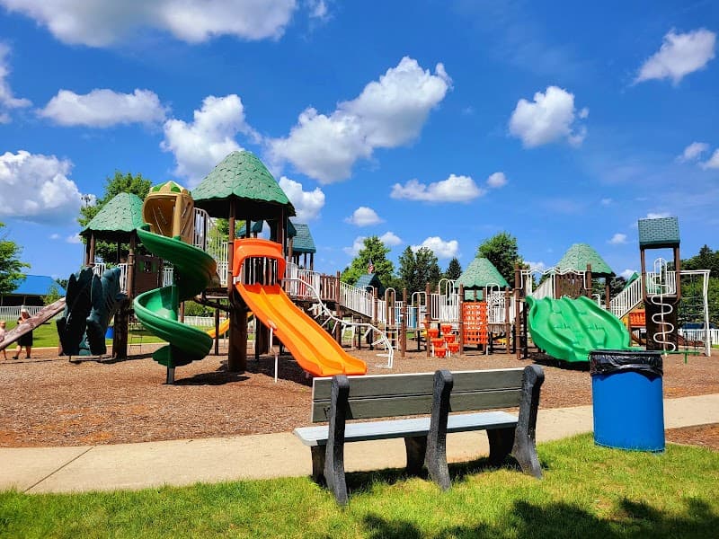 KLR Splashpad in Oxford Township, Michigan