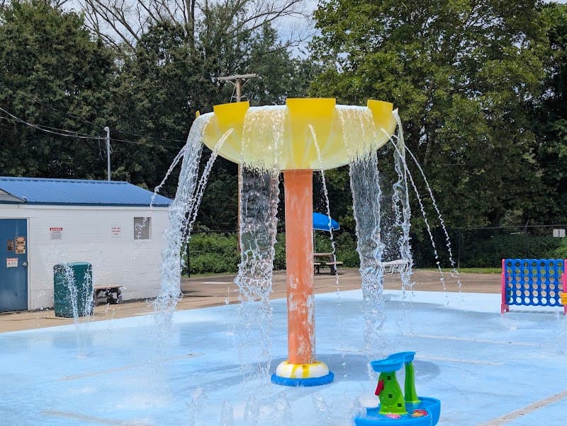Knights Field Park Sprayground in Wooster, Ohio