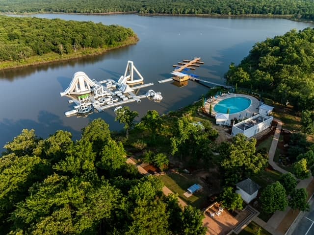 Lake Days Aqua Park in Carlton Landing, Oklahoma