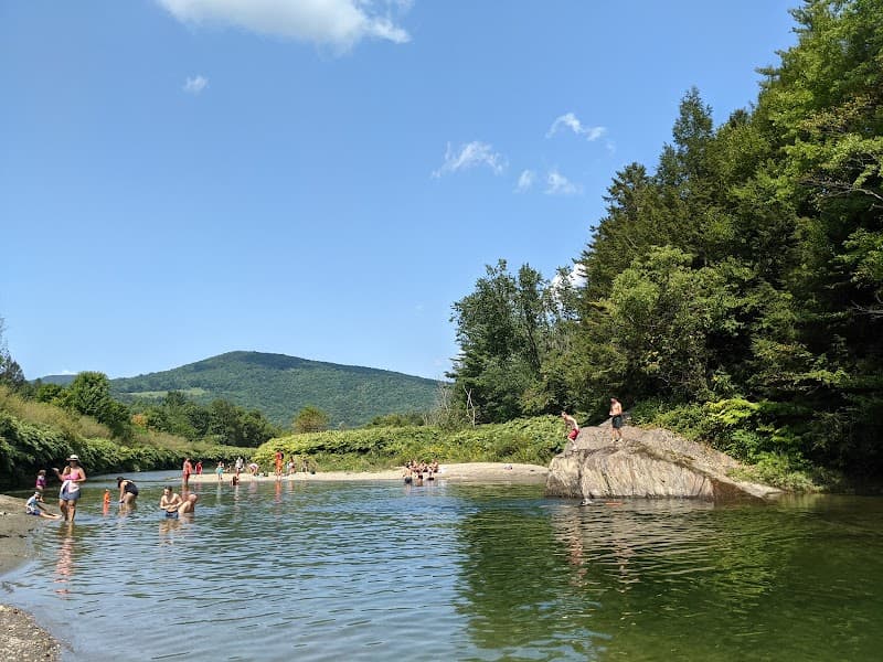 Lareau Swimming Hole in Waitsfield, Vermont