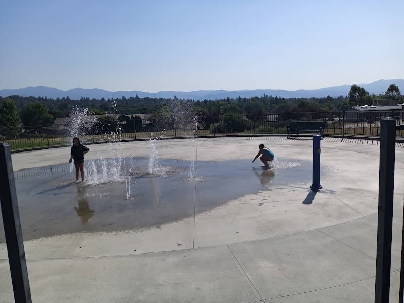 Lone Pine Park Splash Pad in Medford, Oregon
