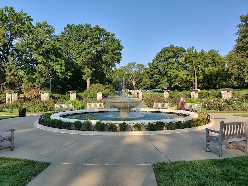 Loose Park Splash Area splash pad