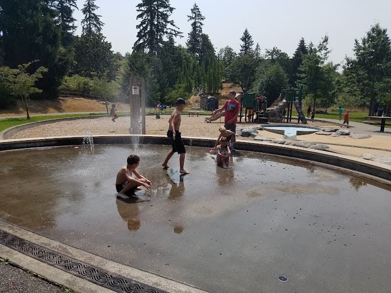 Lower Commons Spray Park in Sammamish, Washington