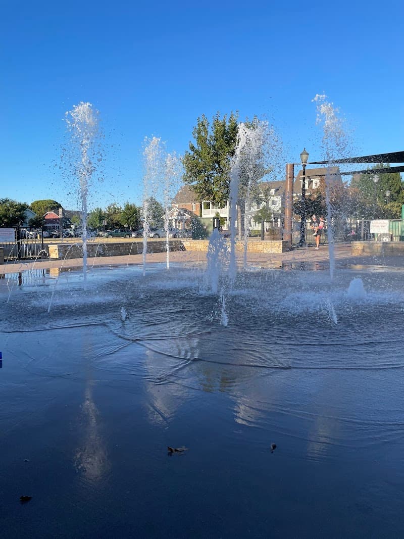 Main Street Interactive Fountain in Coppell, Texas