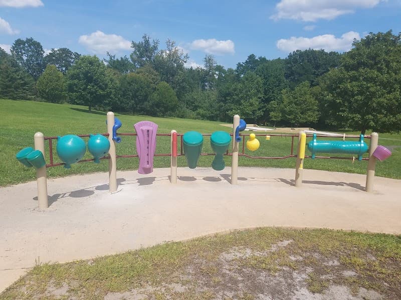 McDade Park Pool Splash Pad in Scranton, Pennsylvania