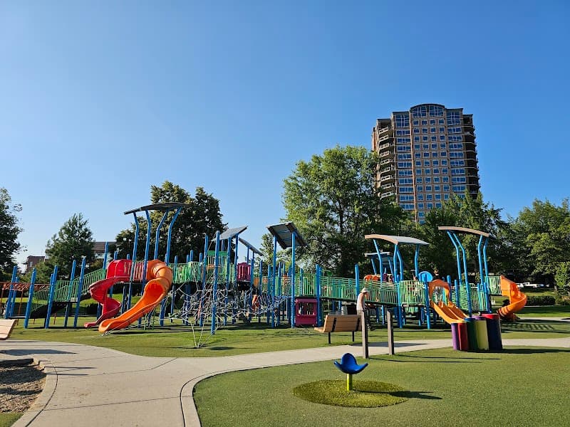 McEuen Park Splash Pad splash pad