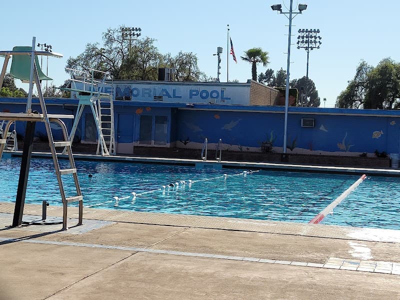 Memorial Park Splash Pad in Santa Ana, California