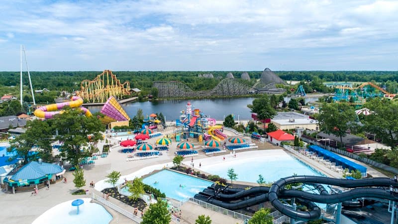 Michigan's Adventure WildWater Adventure Park splash pad
