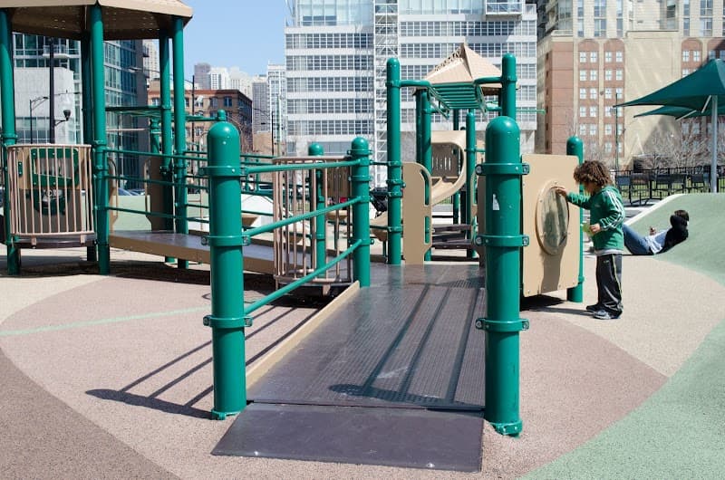 Montgomery Ward Park splash pad